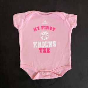 Adidas Pink Knicks Bodysuit